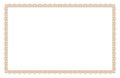 Gold Abstrack border/frame for certificate blank backgriund