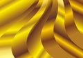 Gold Abstract Gradient Wavy Background Vector Eps Royalty Free Stock Photo