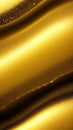 Gold abstraction with a pattern. Beautiful golden background with diagonal texture. Generated by AI.