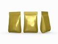 Gold aluminium foil bag packaging for a wide variety of products