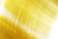 Gold aluminium texture or background closeup and gradients shadow Royalty Free Stock Photo