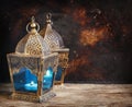 Gold Arabic Lanterns