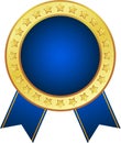 Gold award medal Royalty Free Stock Photo