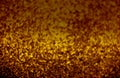 Gold background,glister defocused, blurred