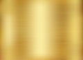Gold background, gold polished metal, steel texture Royalty Free Stock Photo