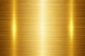 Gold Background or Texture with Gradient Shadows Royalty Free Stock Photo
