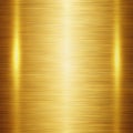 Gold Background or Texture with Gradient Shadows Royalty Free Stock Photo