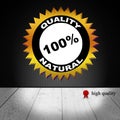 Gold Badge quality natural