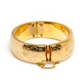 Gold bangle Royalty Free Stock Photo