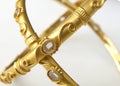 Gold Bangle III Royalty Free Stock Photo