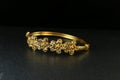 Gold Bangle Jewellery Royalty Free Stock Photo