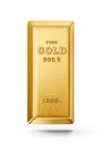 Gold bar Royalty Free Stock Photo