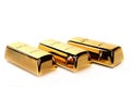 Gold bars Royalty Free Stock Photo