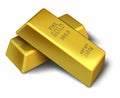 Gold bars Royalty Free Stock Photo