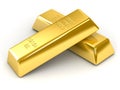 Gold Bars Royalty Free Stock Photo