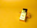 Gold bars and Financial concept and conceptual image