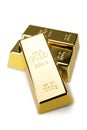 Gold bars and Financial concept