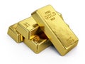 Gold Bars Royalty Free Stock Photo