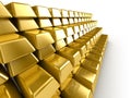 Gold Bars Royalty Free Stock Photo