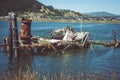 Gold Beach Oregon - Shipwreck of the Mary D Hume