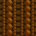 Gold beads pattern background illustrations