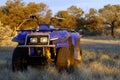 Gold bearing prospection in the Australian bush