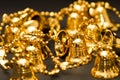 Gold bells Royalty Free Stock Photo
