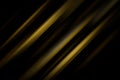 The gold and black backgrounds are with gray the light gradient is the diagonal. Royalty Free Stock Photo