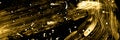 Gold Black Oil Painting. Hand Made Chocolate Royalty Free Stock Photo