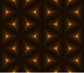 Gold & black triangle polygon seamless background