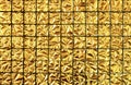 Gold block square seamless pattern