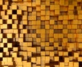Gold Blocks Royalty Free Stock Photo