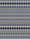 Gold Blue Metallic Harlequin background wallpaper