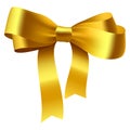 Gold bow