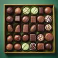 Box of assorted chocolates