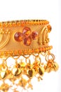 Gold bracelet Royalty Free Stock Photo