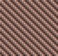 Bronze and Brown Kevlar Carbon Fiber Vector Seamless Pattern