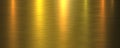 Gold brushed metal texture background, shiny lustrous golden metallic 3d background