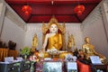 gold buddha image in thailand