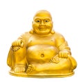 Gold buddha isolated