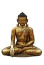 Gold buddha statue Royalty Free Stock Photo