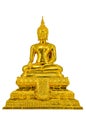 Gold Buddha statue Royalty Free Stock Photo