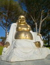 Gold budha Statue Royalty Free Stock Photo