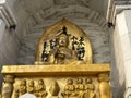 Gold Budha statue hd image