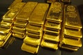 Gold bullion Royalty Free Stock Photo