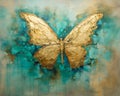 The Gold Butterfly Princess: A Large Scale Stencil for the Livin