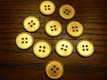 Gold Button Royalty Free Stock Photo