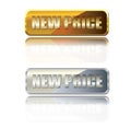 Gold Buttons New Price