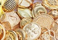 Gold Buttons