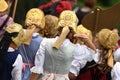 A traditional gold cap in Austria
